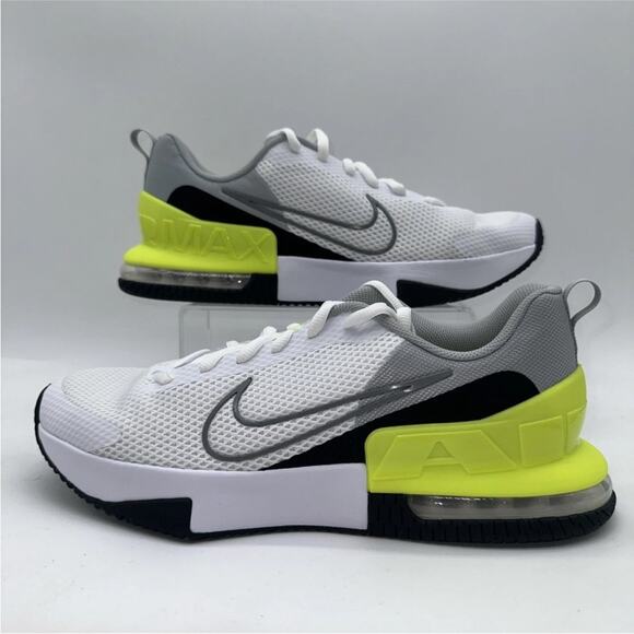 Nike Air Max Alpha Trainer 6 White Volt Training Shoe FQ1833 006 Mens Size 14 - Picture 1 of 5